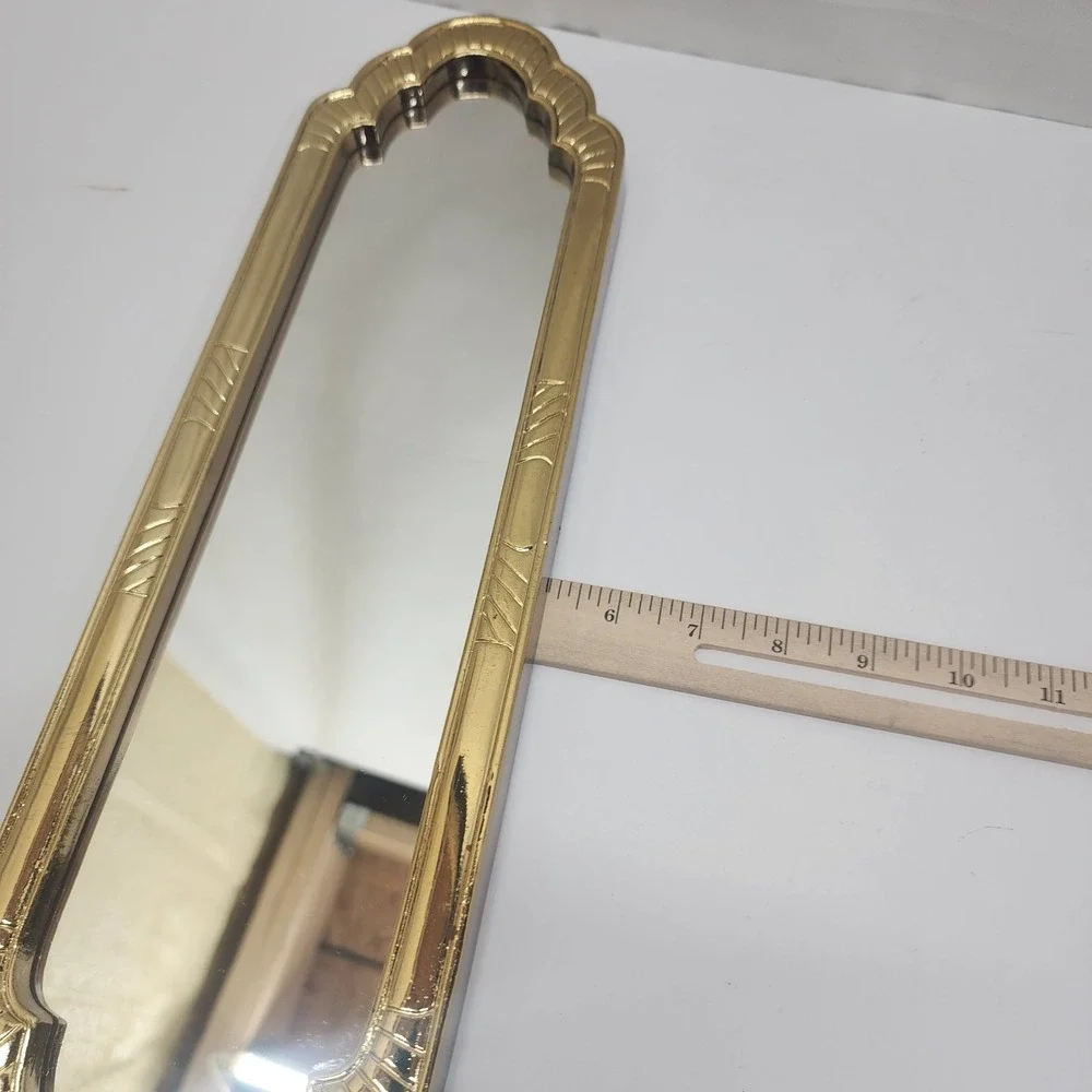 Vintage Homco Wall Decor Gold Framed Wall Hanging Mirror 18